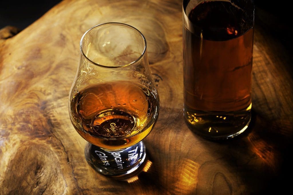 An Anonymous Buyer Spent $40k on a Bottle of Bourbon to Support a Tampa Restaurant 1 Whisky glass and bottle