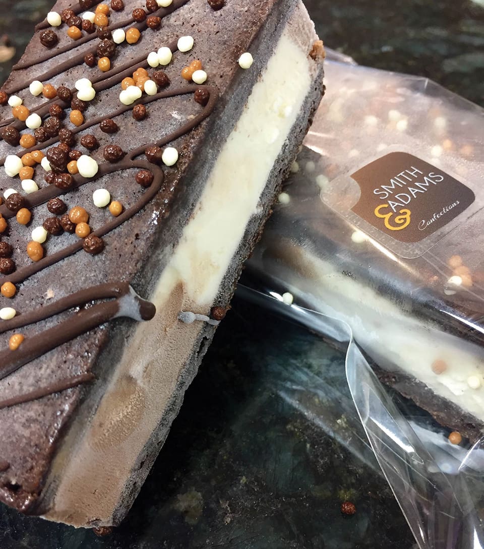 Smith and Adams ice cream sandwich; Photography by Kelly Smith