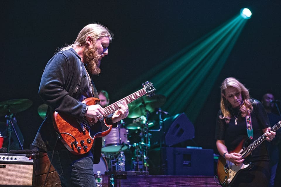 Power House: At Home with the Tedeschi Trucks Band 3 Derek Trucks and Susan Tedeschi perform at the Capitol Theatre in Port Chester, N.Y.; Photography by Tedeschi Trucks Band