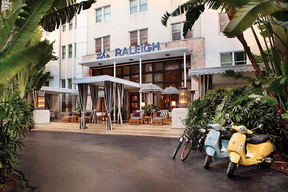 Flamingo's Guide to Miami Art Week 5 The Raleigh Hotel in South Beach; Photography The Raleigh Hotel