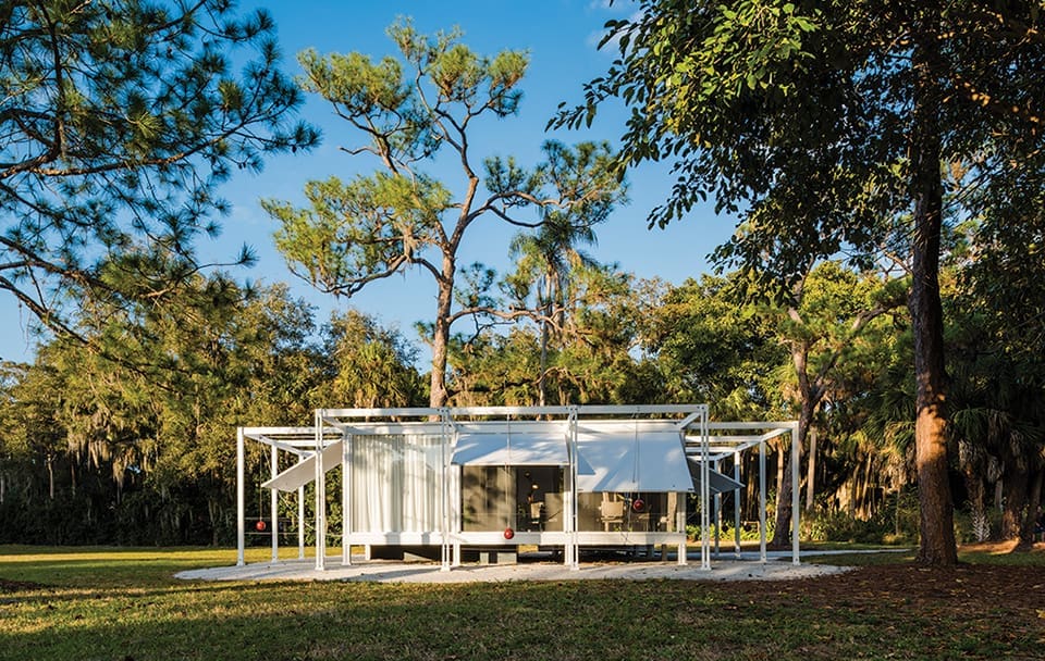 Walker Guest House Replica, Architect: Paul Rudolph; Photography by Esto Anton Grassl