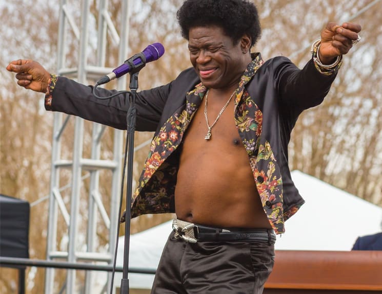 Charles Bradley at the Gasparilla Music Festival; Photography by Caesar Carbajal