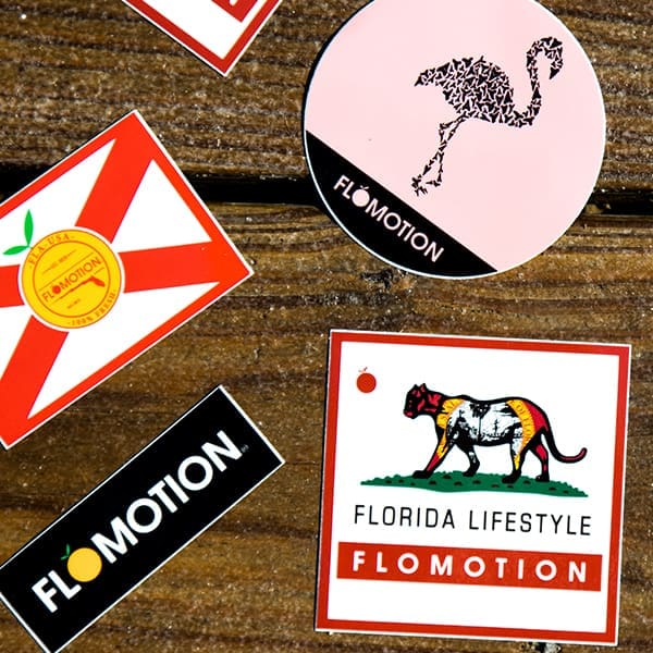 Made in FLA: Go with the Flomotion 3 Lifestyle stickers; Photography by Jackson Berger