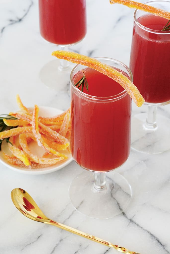 The Spread: Cold-Pressed Cocktails 1 SPREAD cranberry orange rosemary mimosa 7 copy