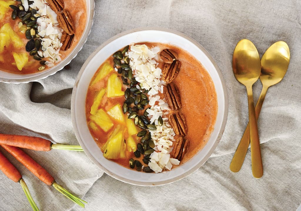 The Spread: The mother-daughter story behind Natalie’s Juice 4 SPREAD.V8©Natalies Orchid Island Juice Co.carrot cake smoothie bowl 5 rev