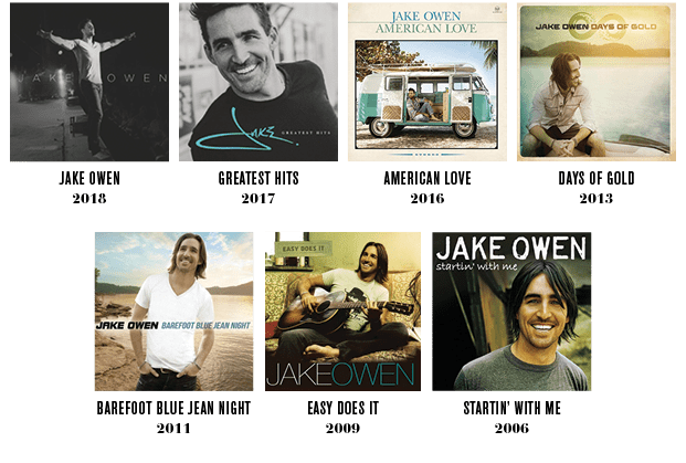 Jake Owen: The Sunshine Son 8 Jake Owen Albums