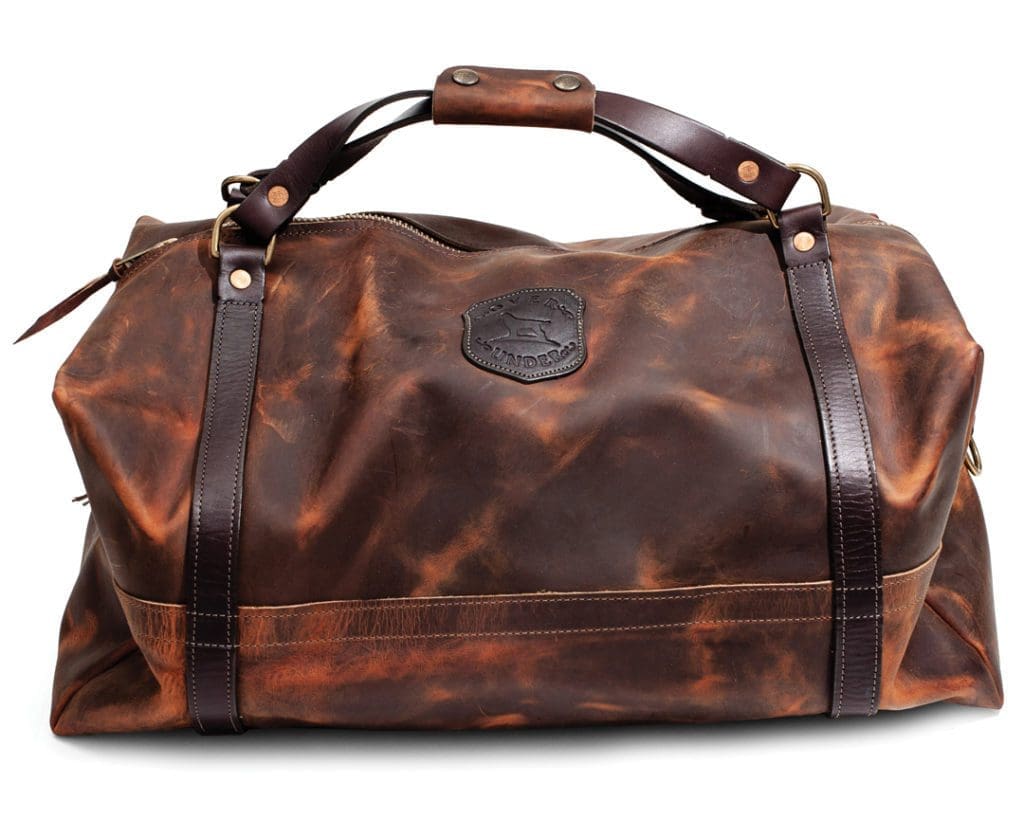 OVER UNDER CLOTHING TRADITIONAL LEATHER DUFFLE