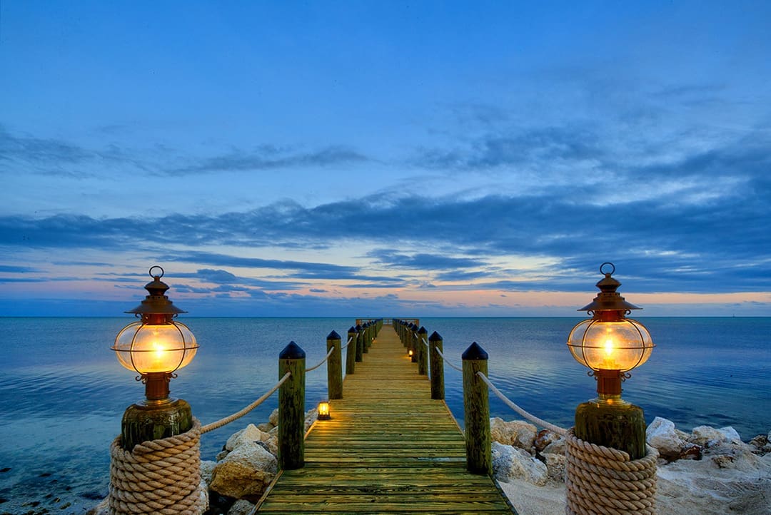 Islander Pier Sunset