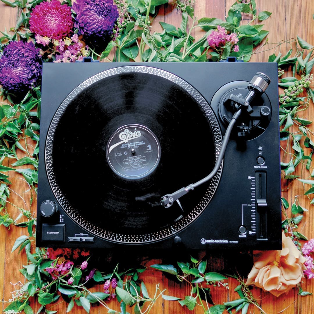 Let it Loose by Gloria Estefan spins on the turntable