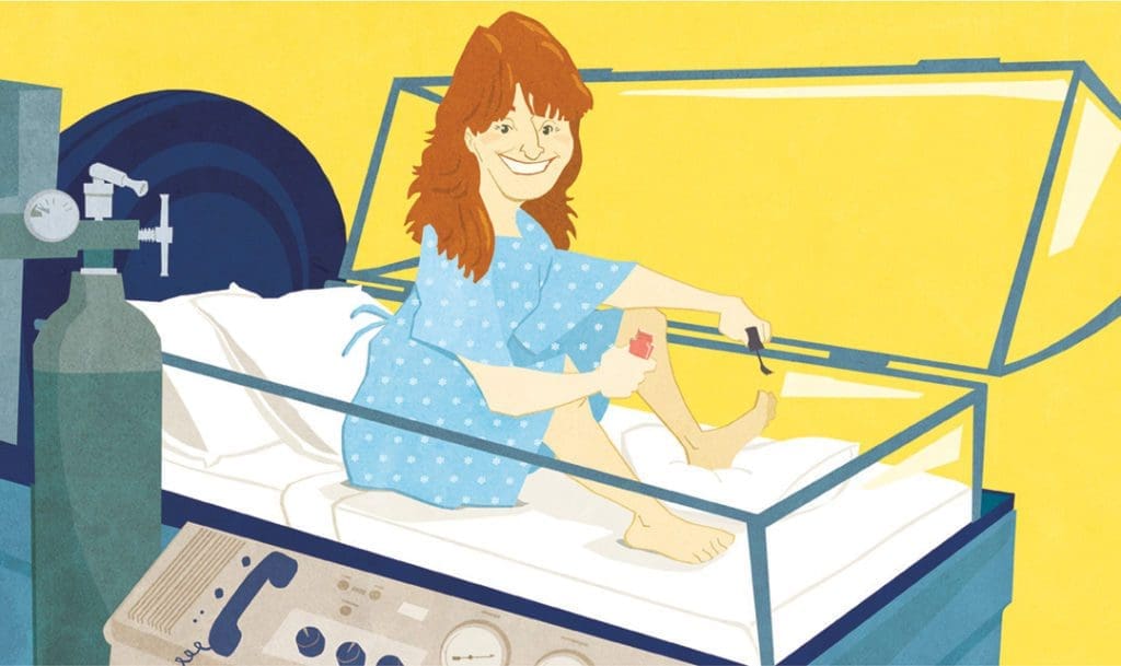 How a Rolled Ankle Led Me to Free Diving 1 PANHANDLING.17.Prissy Hyperbaric chamber.rev