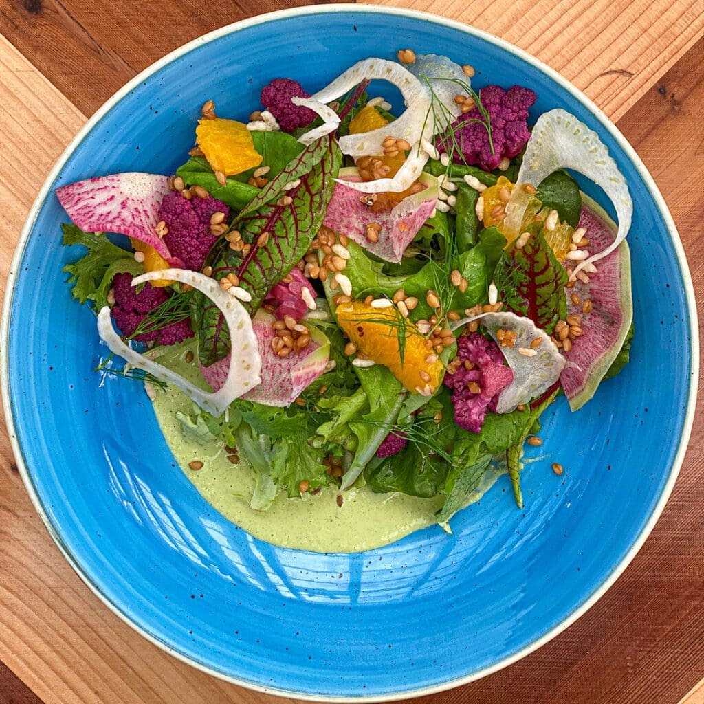 Up Your Salad Game with This Greens & Grains Recipe from Red Rooster Overtown 1 greens and grains bowl photo