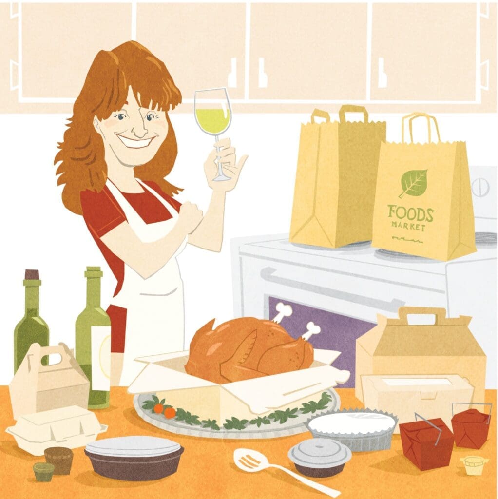 A Half-Crazy, Half-Home-Cooked Thanksgiving 1 Prissy thanksgiving no white space