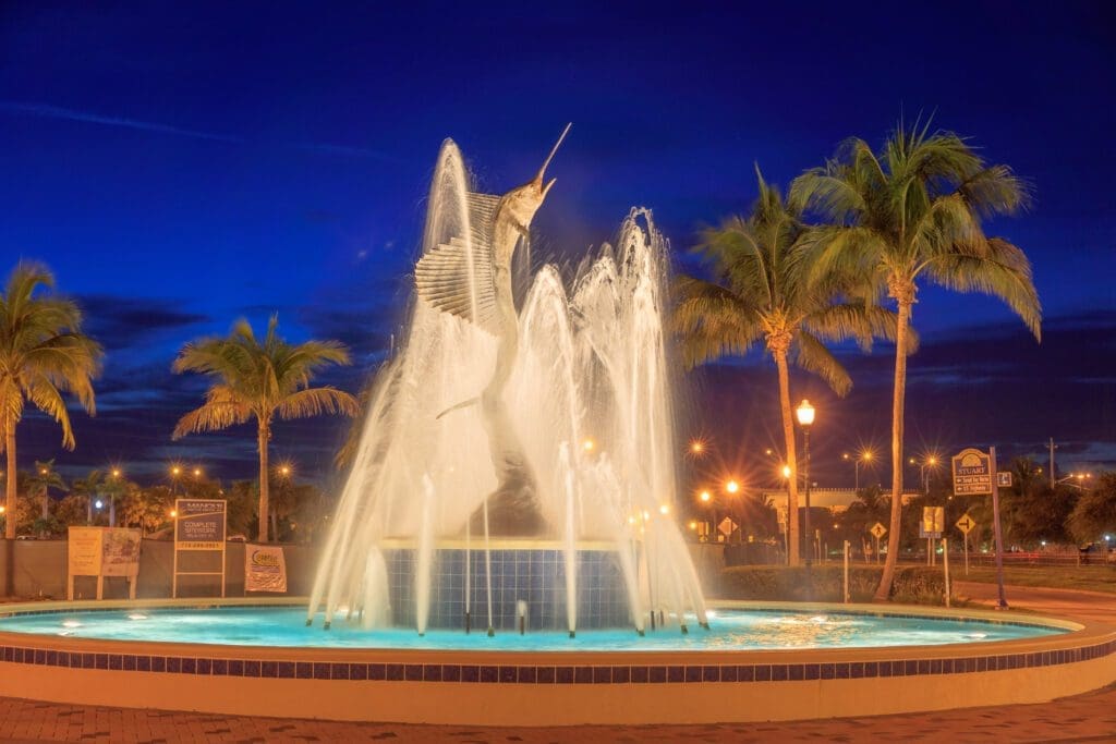 x194x Sailfish Waterfountain Stuart Florida
