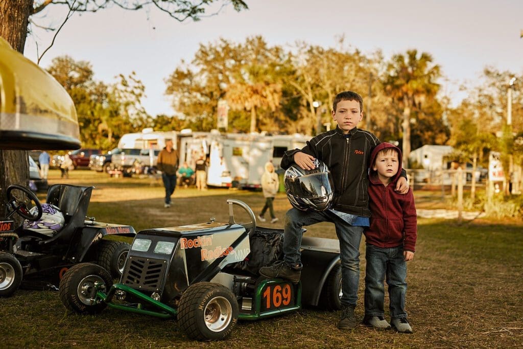 The Great Mow Show: Inside the World of Lawn Mower Racing 7 Proofs FlamingoMag LawnmowerRacing Jan2021 MBKoeth G8A5642