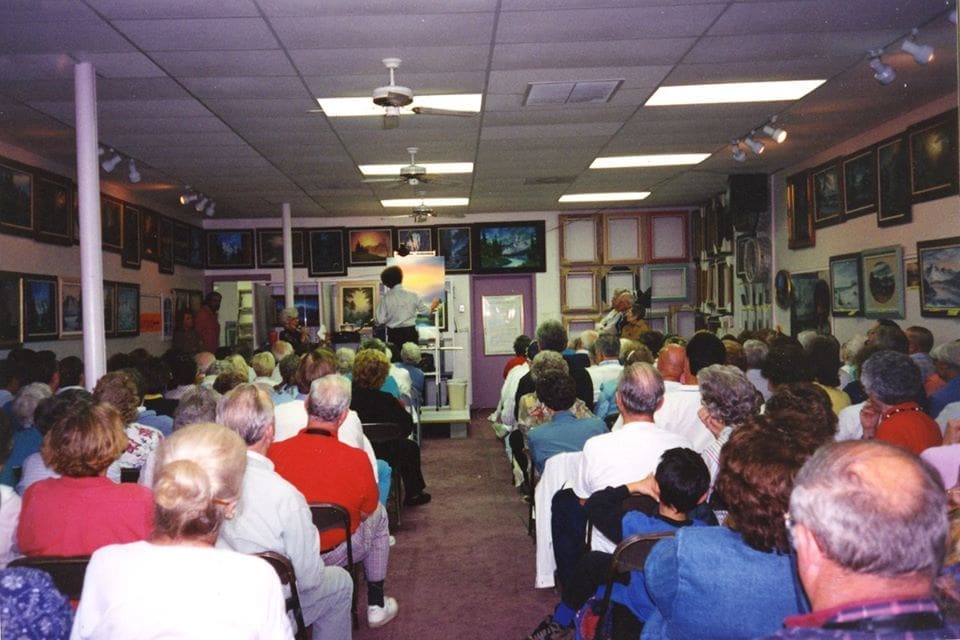 Preaching The Bob Ross Gospel in New Smyrna Beach 2 Bob Ross at the Workshop PC. Bob Ross Inc.