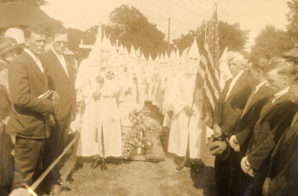 A Tale of Two Toms and the Three K’s 5 KKK Funeral