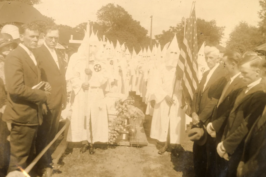 A Tale of Two Toms and the Three K’s 5 KKK funeral