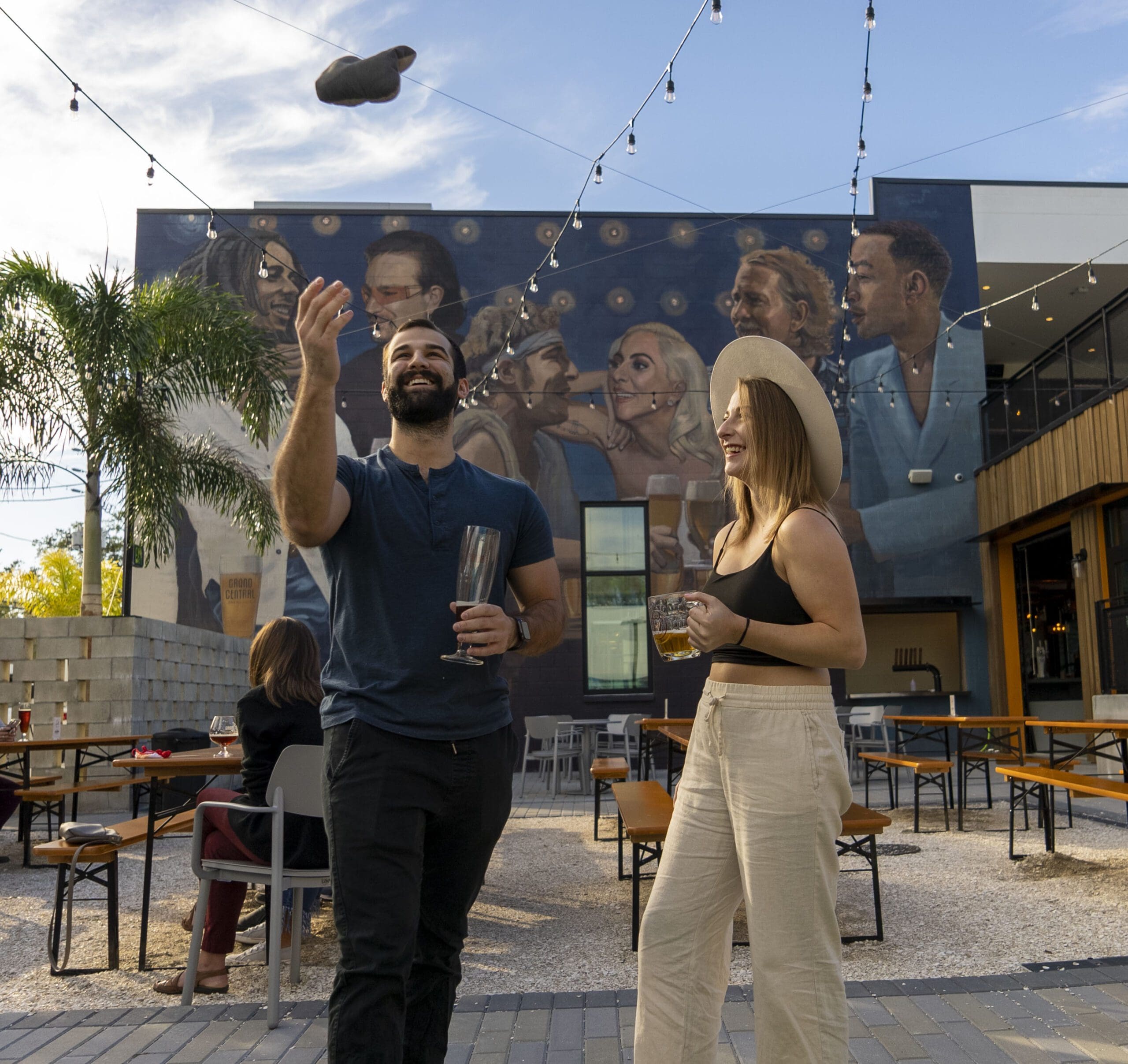 Beer Garden Cornhole scaled