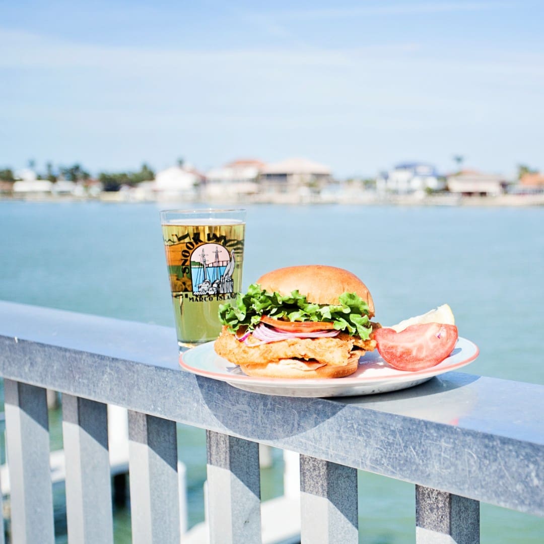 FEATIMAGE Snook Grouper Sandwich PC Snook Inn