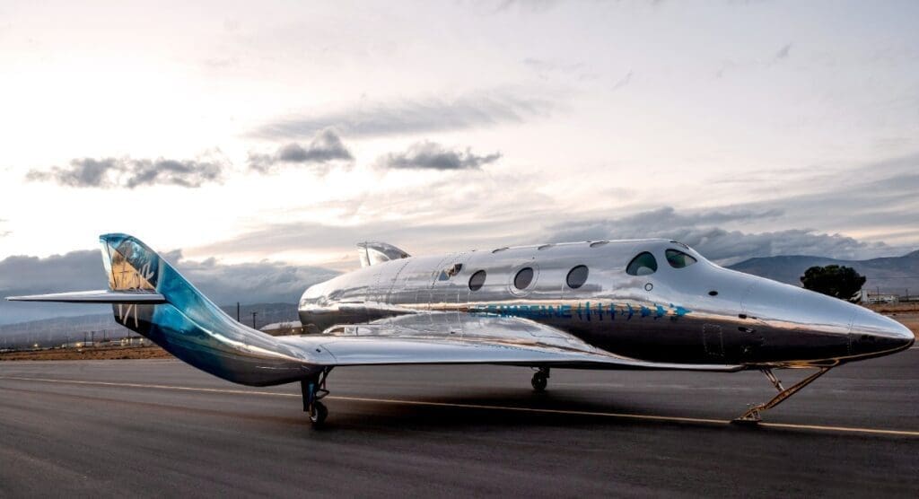 Beam Me Up, Billionaires: How Florida Became the Frontier for Space Tourism 5 WEB Introducing VSS Imagine the first SpaceShip III in the Virgin Galactic Fleet 04
