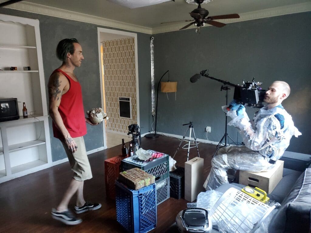 <strong>Florida Filmmakers to Watch in 2023</strong> 2 SITD BTS Aaron Moorhead Still00030