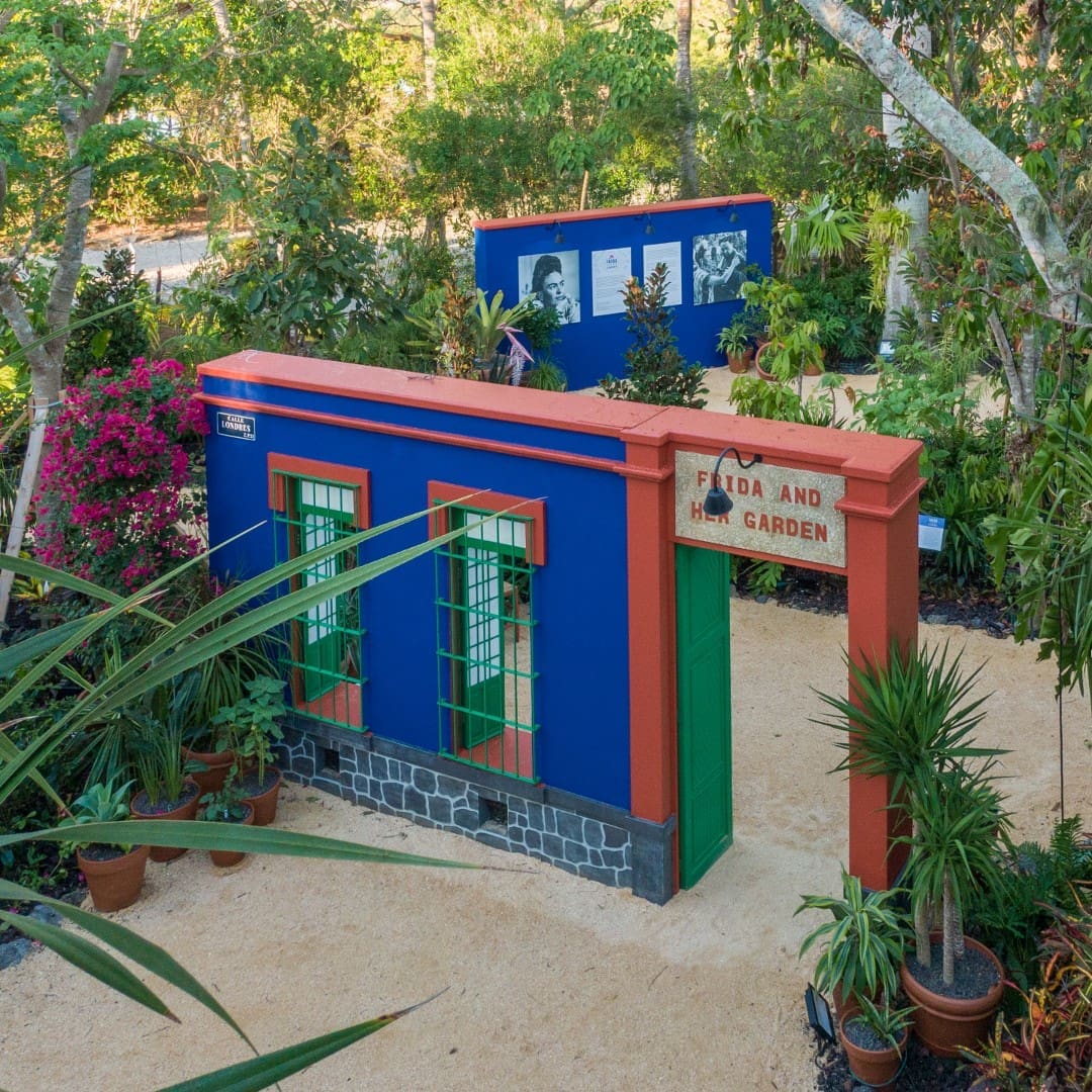 FEATIMAGE Frida and Her Garden Aerial Photo 1