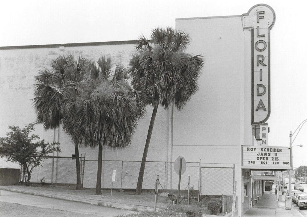 Florida Theatre on Monroe Street Tallahassee FL 1978