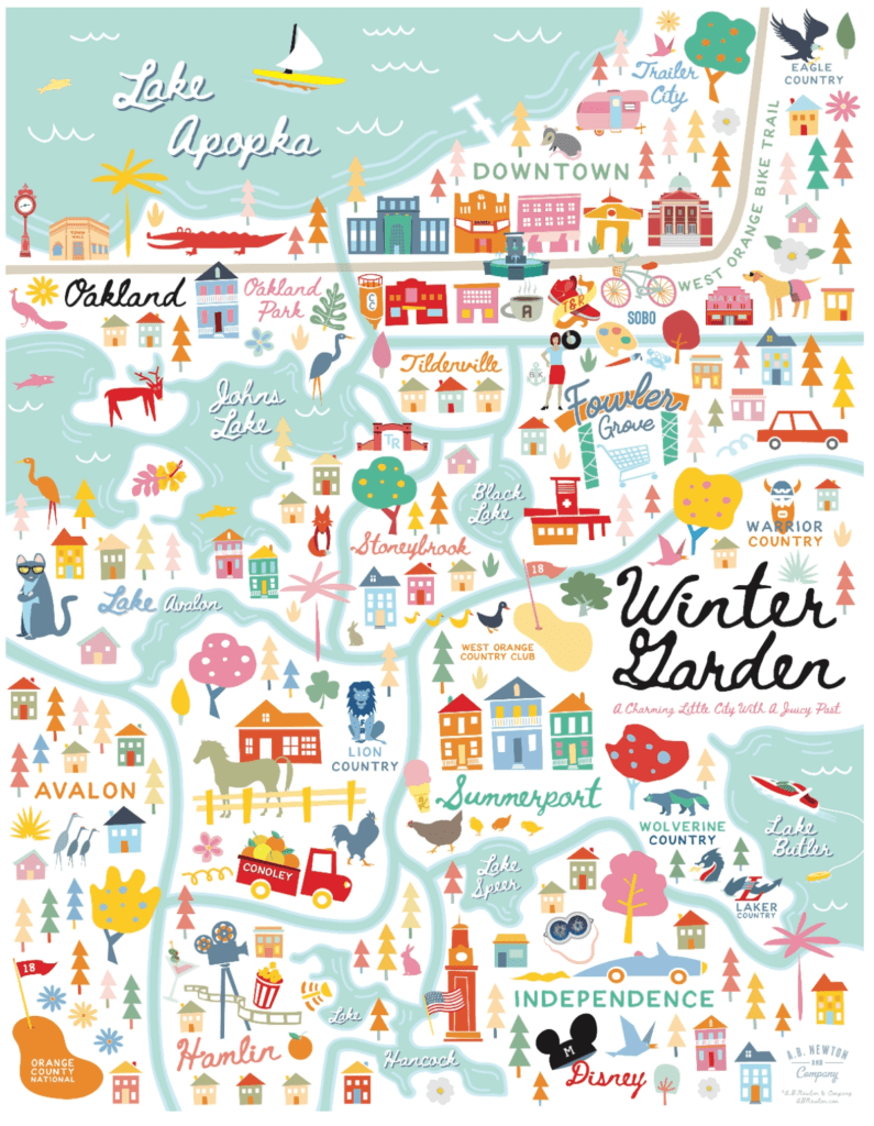Discover A.B. Newton and Company: Mapping the Heart and Soul of Florida's Cities 1 MIF winter garden