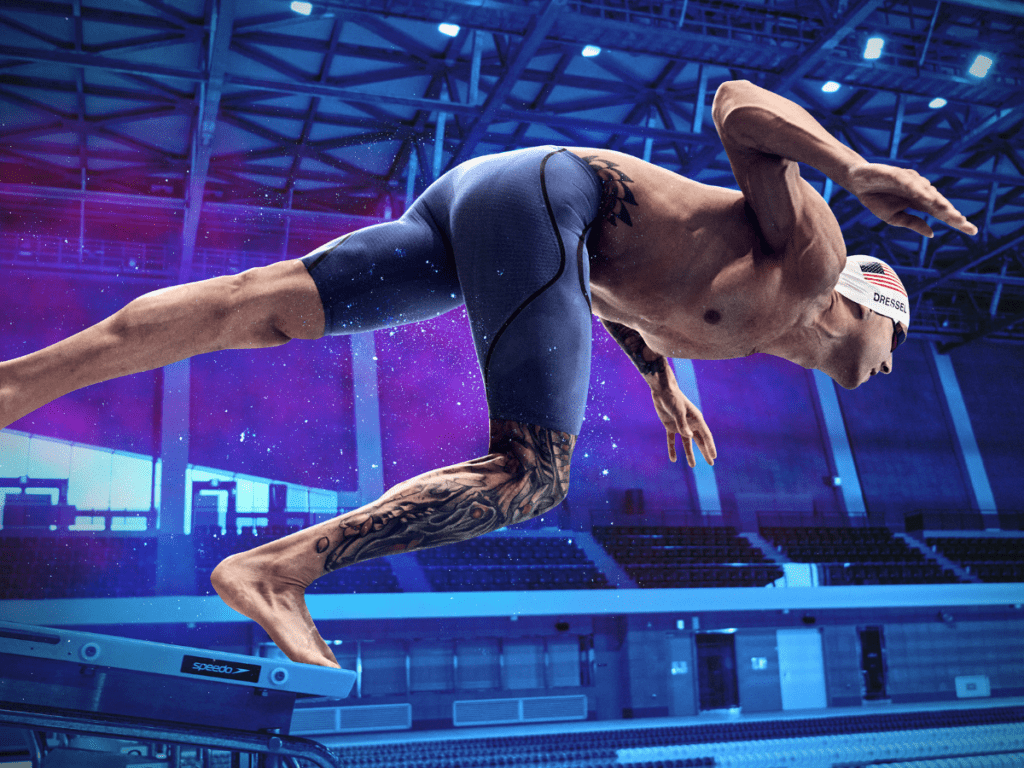 Swimmer Caeleb Dressel's Journey From Small-Town Florida to the Paris Olympics 3 text photo