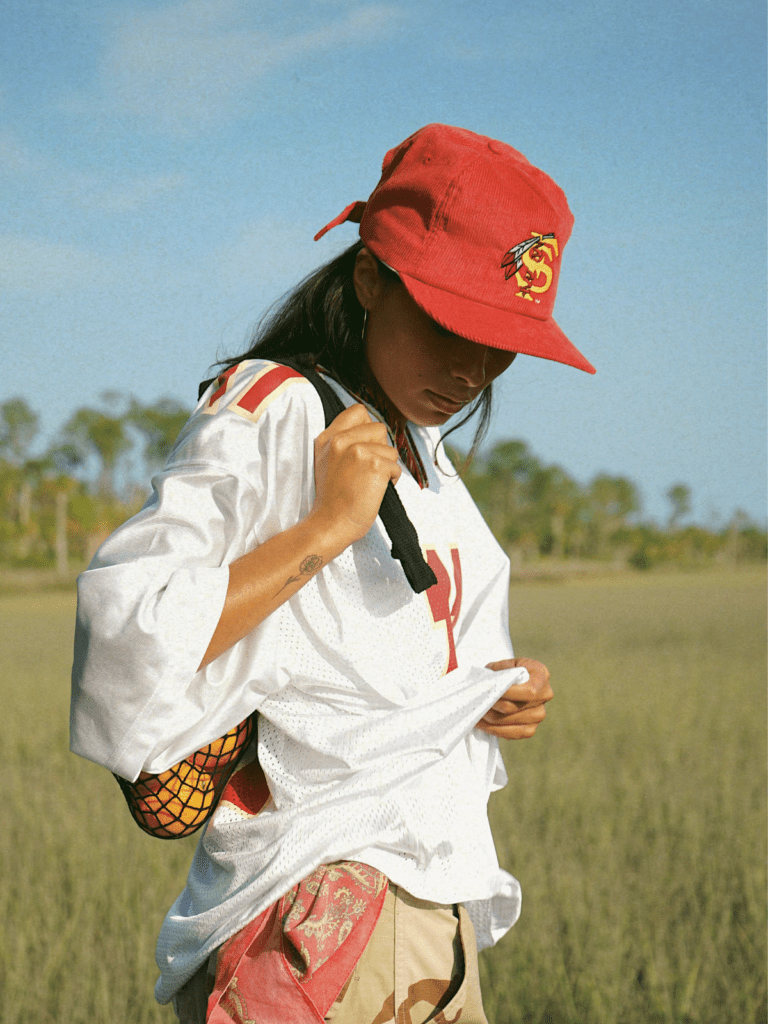 Southern Style: How LaFavre's Classic Ball Caps Are Redefining Streetwear 3 FSU Hat in Field