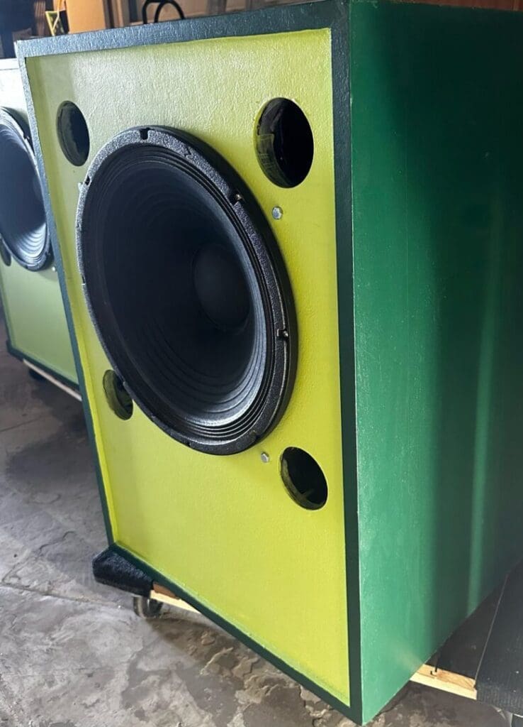 Chris Baus's lime-green La Modesta model