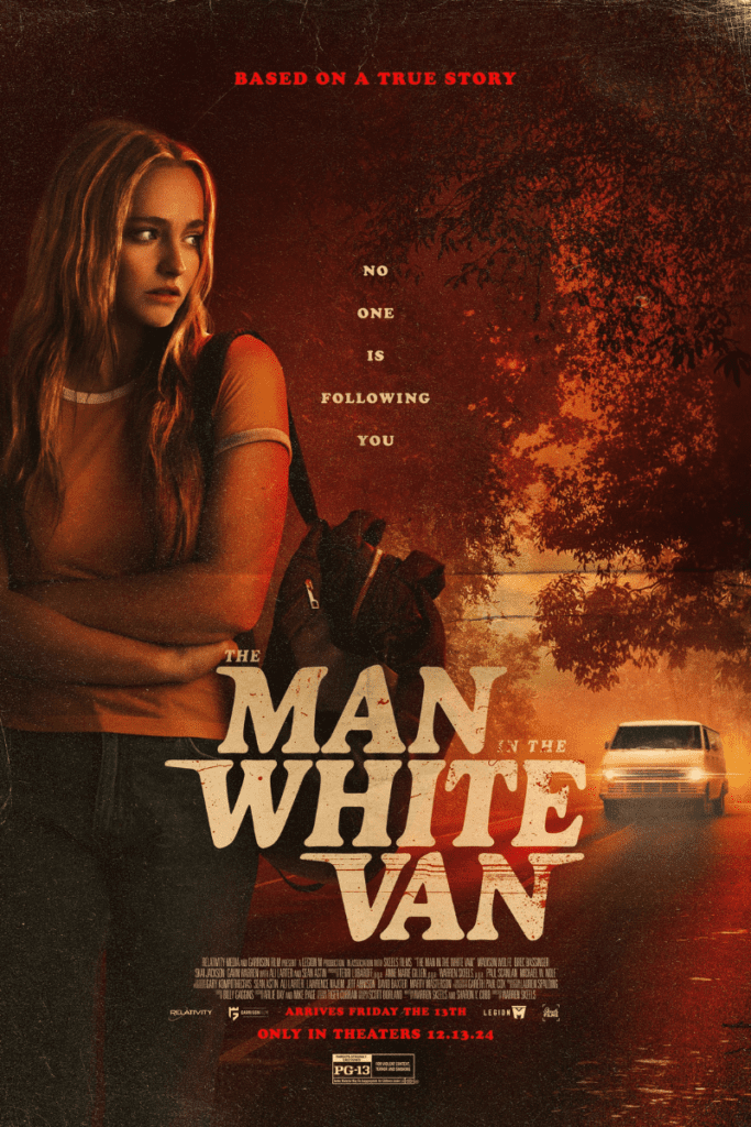 Cover poster for "The Man in the White Van"