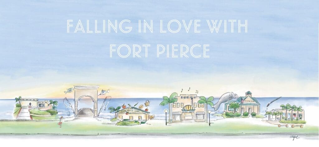 an illustration of The National Navy UDT-SEAL Museum, Melody Lane Fishing Pier, Nelson Family Farms, Sunrise Theatre, Manatee Observation and Education Center, A.E. Backus Museum and Gallery