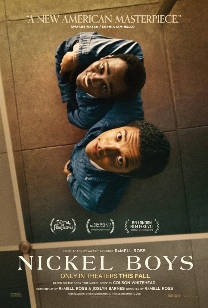 Poster for RaMell Ross's "The Nickel Boys"