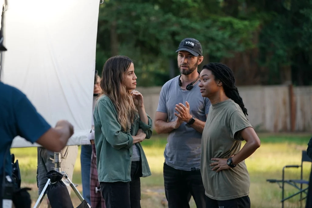 Behind the scenes of "My Dead Friend Zoe"