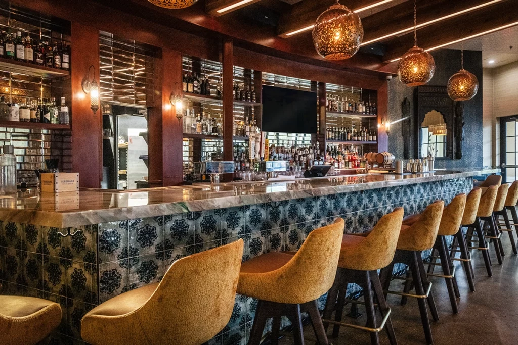 Bar at Ela Curry & Cocktails