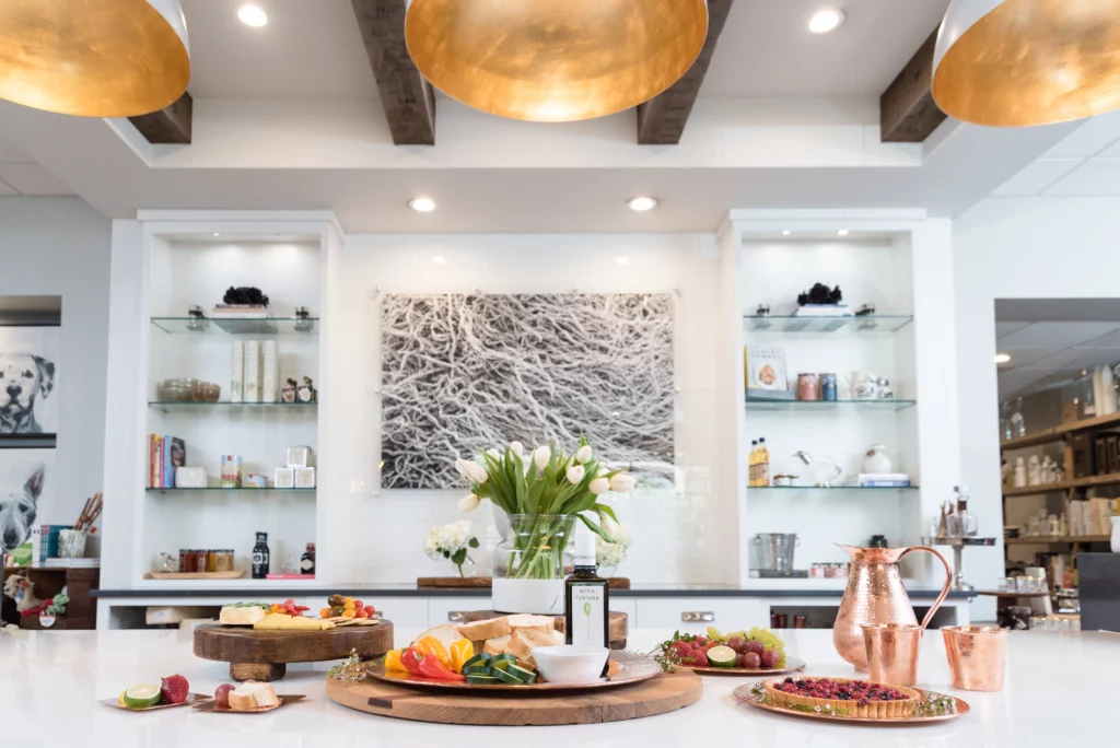 An interior shot of Hearth & Soul boutique.