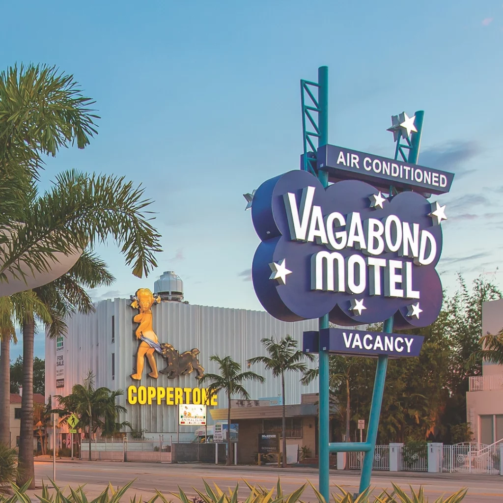 The Return of Florida's Roadside Motor Lodges and Retro Motels 12 Flamingo VagabondSign 2025