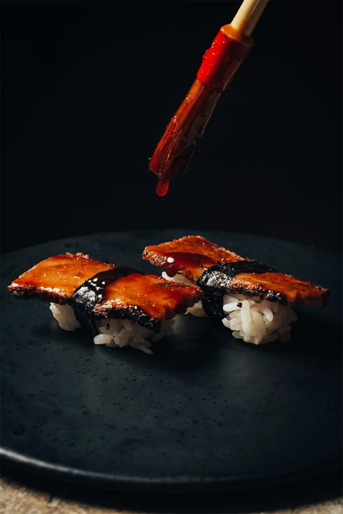 Chef Raheem Sealey is Bringing Caribbean Flare to Miami's Newest Asian Smokehouse 4 Sealey incorporates his culinary past into his present dishes, like in his Brisket Nigiri: the brisket reflects his time owning a barbecue spot and the elegant nigiri roll shows off his elevated palette, enhanced by his time at a modern Japanese restaurant.