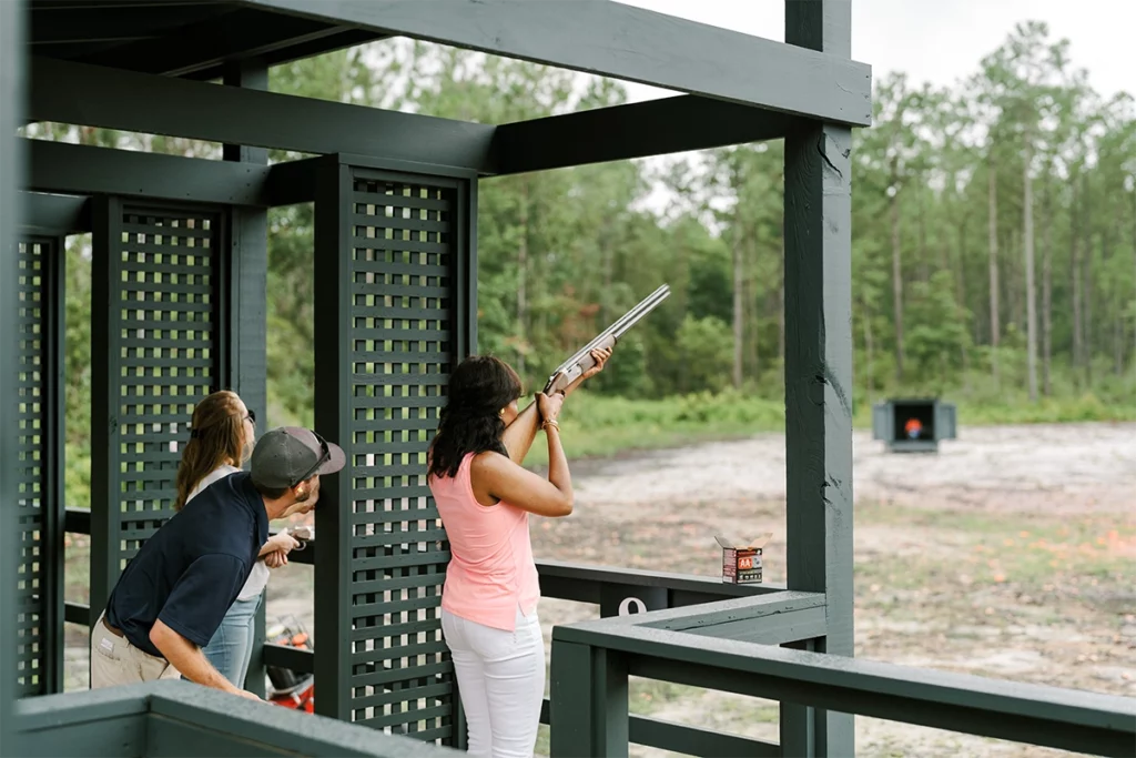 Our Editor Takes a Trip to Palmetto Bluff: South Carolina's Jewel on the River 6 Take a shot at faux-hunting at the Palmetto Bluff Shooting Club.