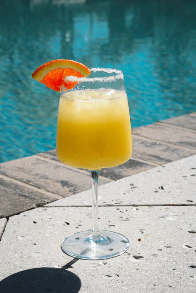 Alix Earle's SipMargs can be used to create Palm tree Club Miami's classic cadillac spritz.
