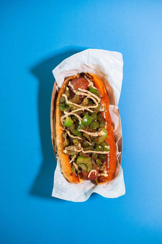 3 Ways to Hype Up Your Hot Dog on Game Day 2 Andouille Hot Dog