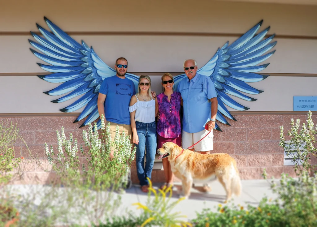 Get Lost in Nature, Art and Craft Brews in West Volusia 2 One of Volusia County's many wing murals