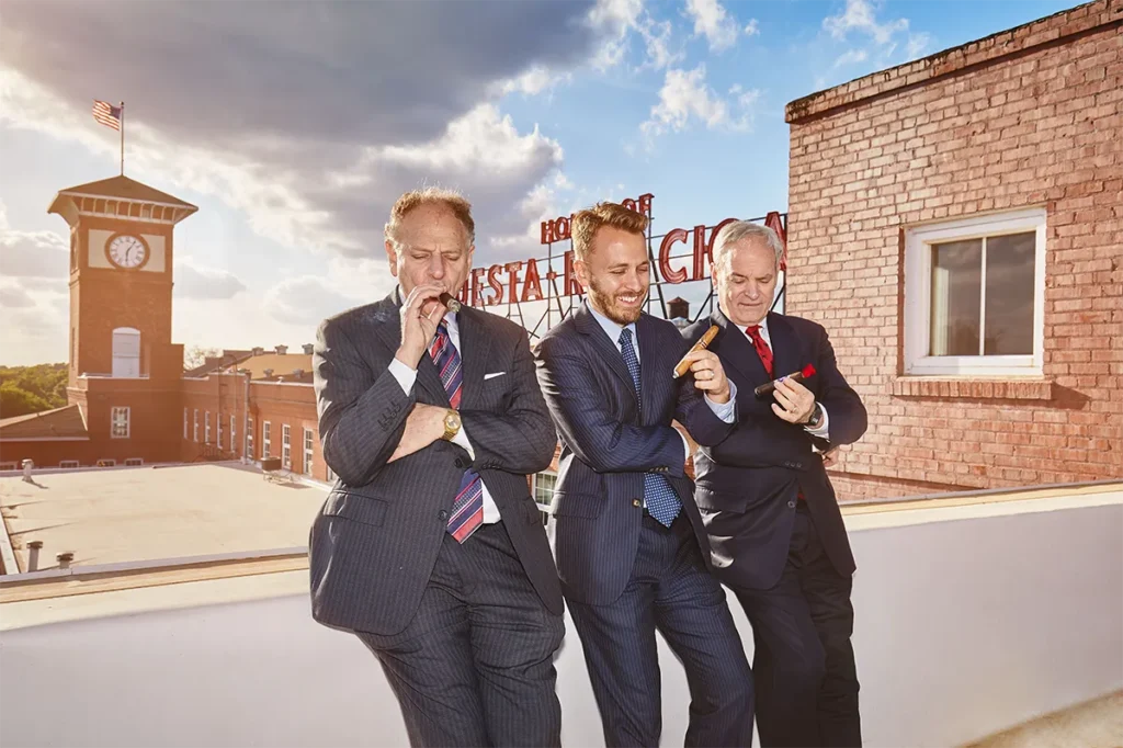 J.C. Newman Cigar Co. Is the Last Hand-Rolling Cigar Factory in the United States 2 Eric, Drew and Bobby Newman of J.C. Newman Cigar Co. in Tampa