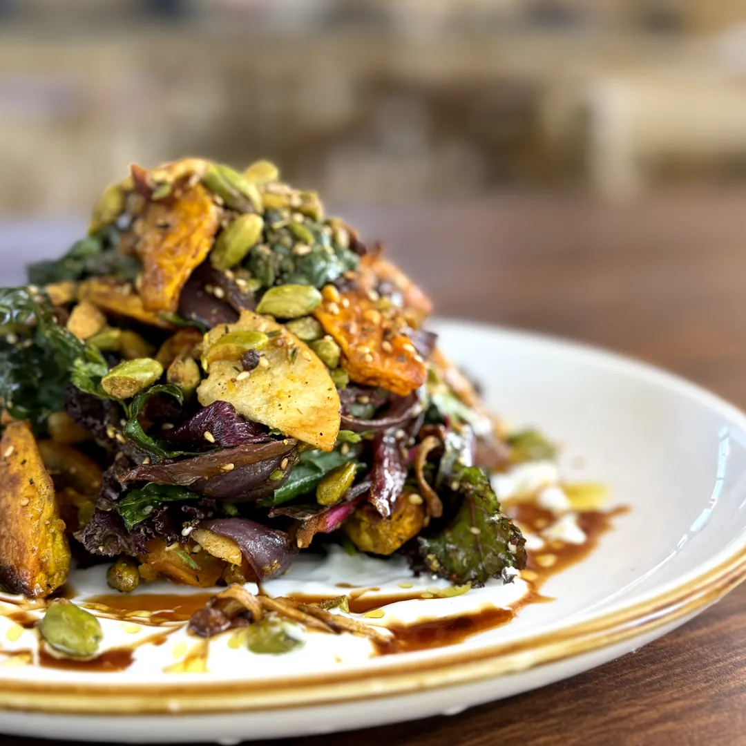 How to Make Chef Clay Conley’s Roasted Seminole Pumpkin Salad 7 Roasted Seminole Pumpkin Salad.