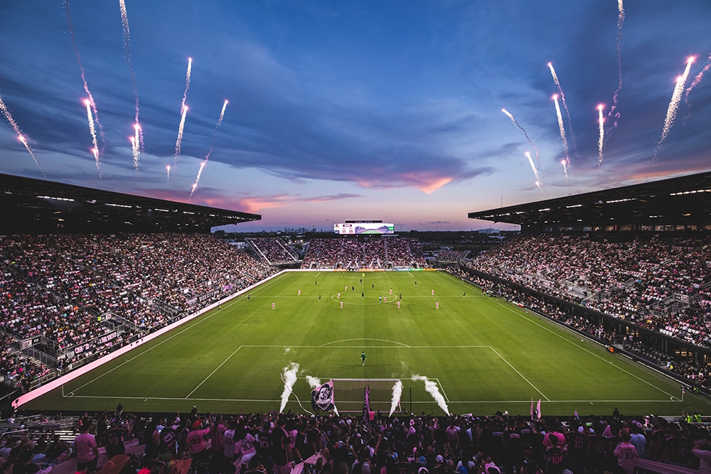 Inter Miami plays at Chase Stadium
