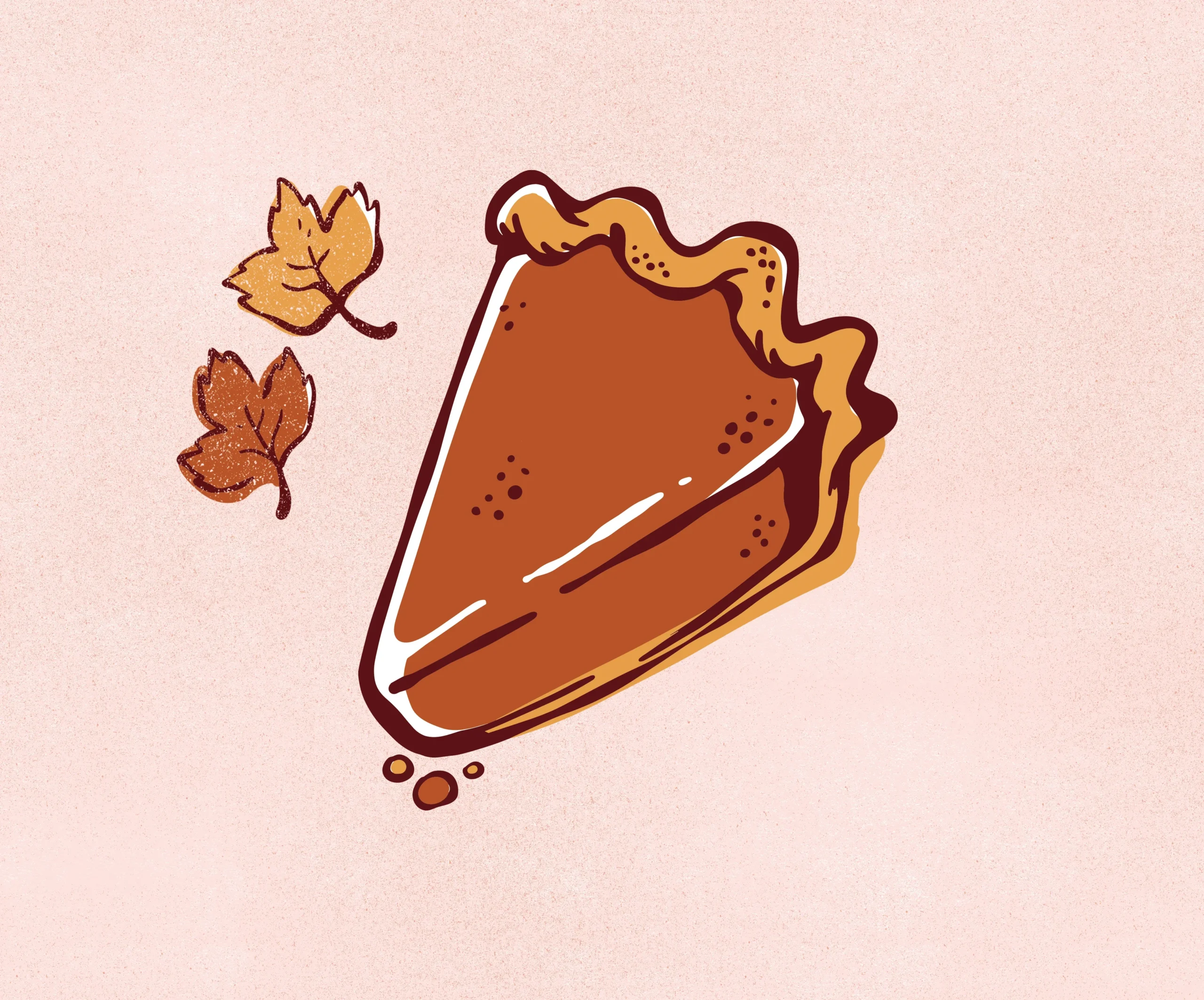 An illustration of Seminole Pumpkin Pie.