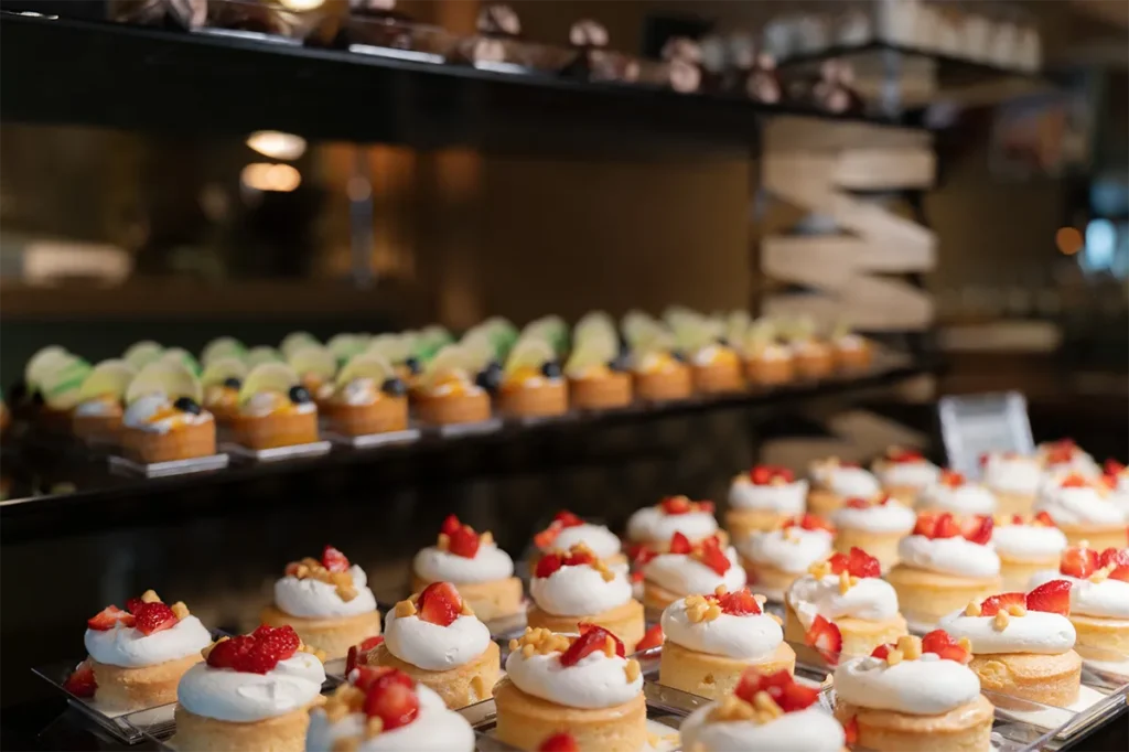 Desserts served at the NYE Soiree.