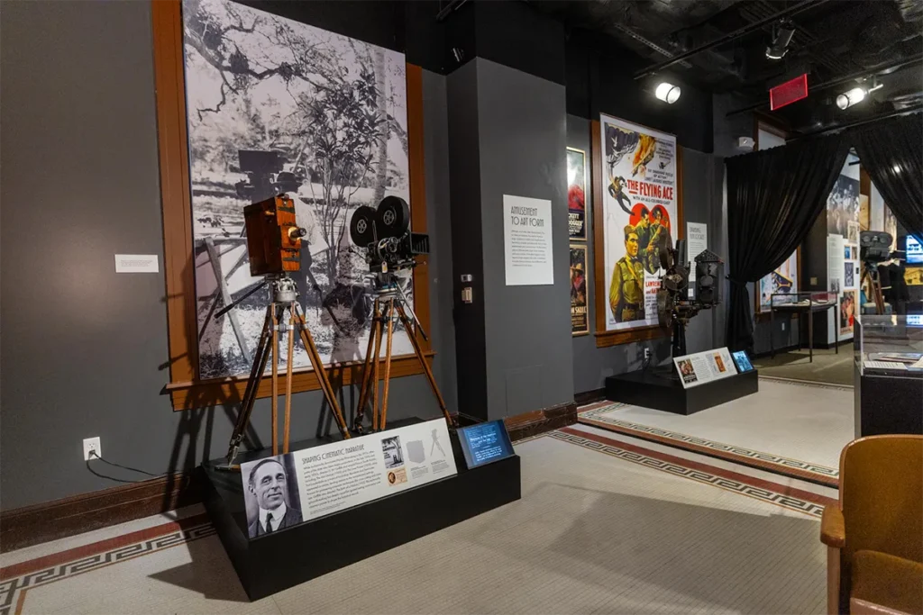 A look into the "Sunshine Cinema: Florida in Film" exhibit.