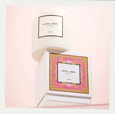 The Homegrown Holiday Edit: 2025 Gift Guide 17 The Miami candle from Hotel Lobby.